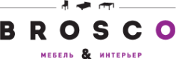 Логотип компании BROSCO мебель & интерьер